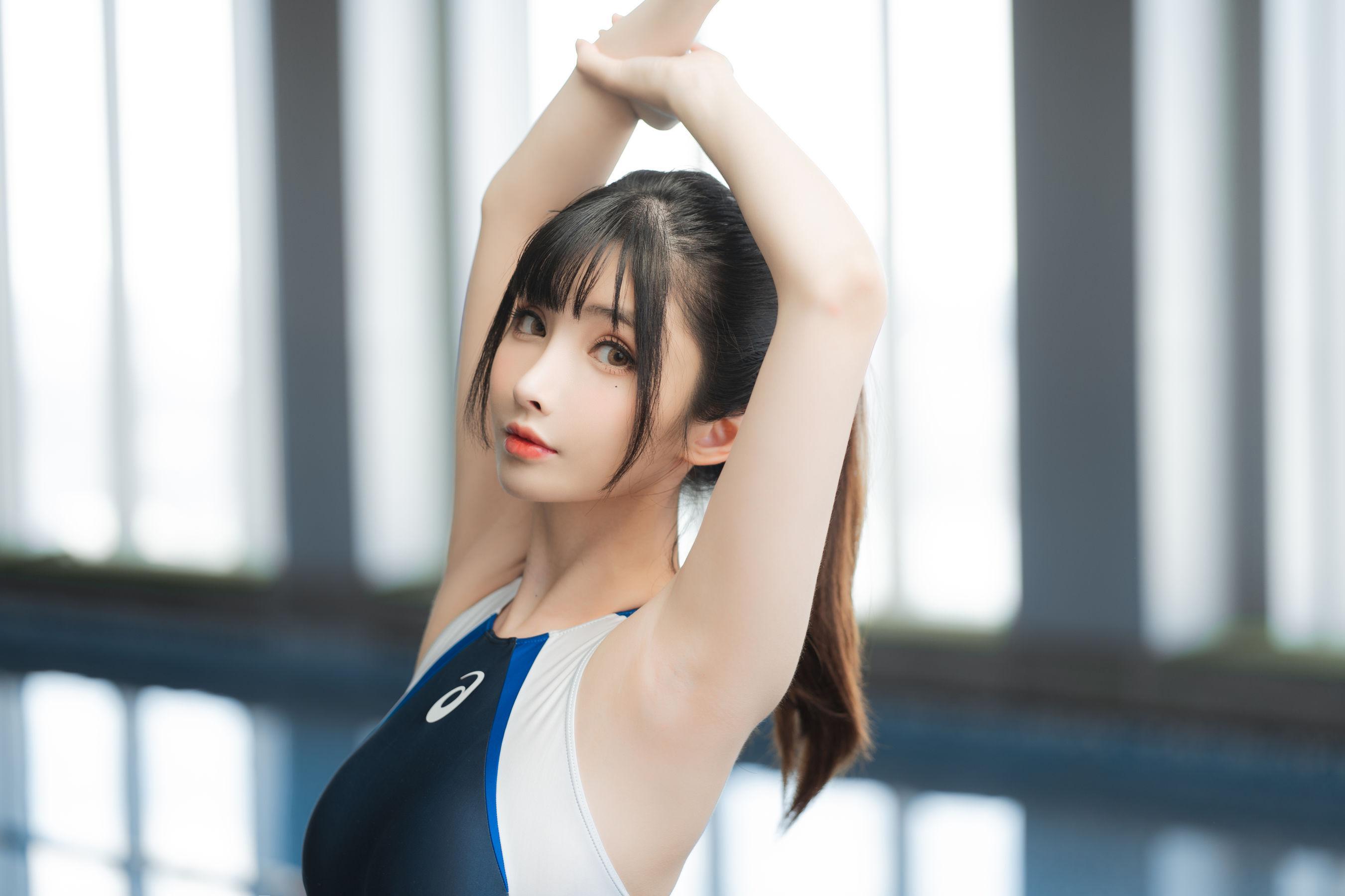 [Cosplay] rioko凉凉子 – 游泳部学姐的特训时间(5)