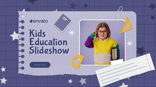 Kids Education Slideshow - VideoHive 51993167