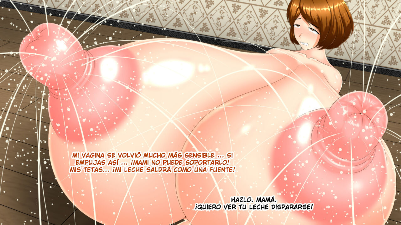 [Rikudouya (Rikudou)] Chounyuu Boshi Soukan - Chounyuuka Mama no Nikuyoku Skinship [Spanish] [Allen Translations]