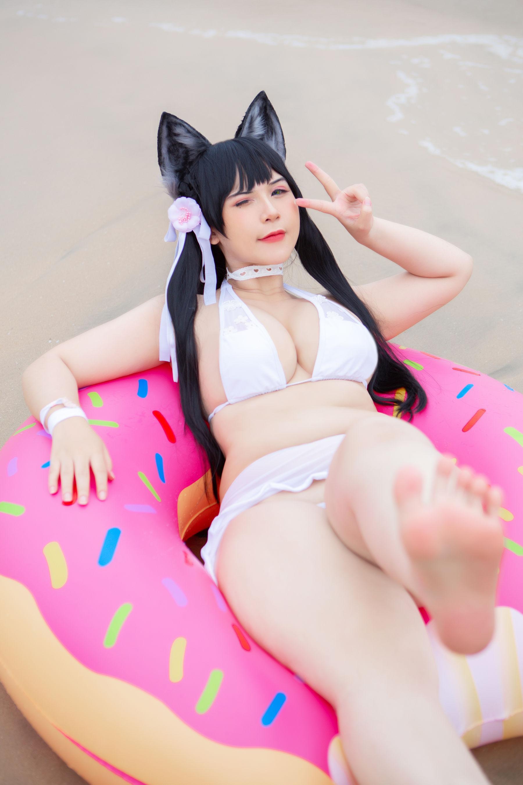 [COS福利] Uy Uy – Atago Bikini 写真套图(4)