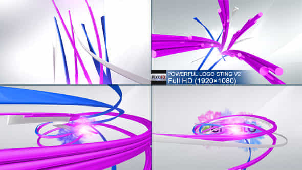 Powerful Logo Sting V2 - VideoHive 8103219