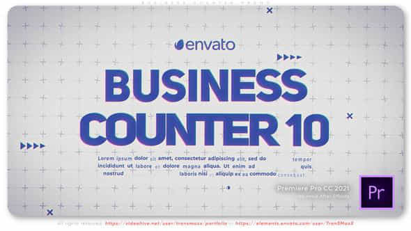 Business Counter Promo - VideoHive 47369033