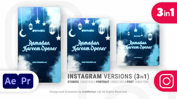 Instagram Ramadan Kareem - VideoHive 36739198