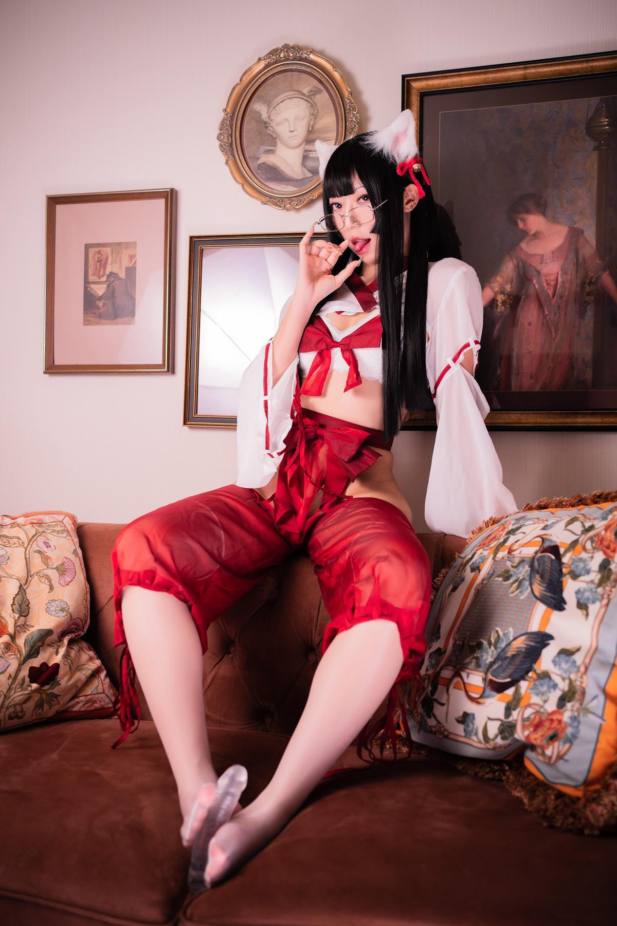 Cosplay Money冷冷 巫女 Shrine Maiden(48)