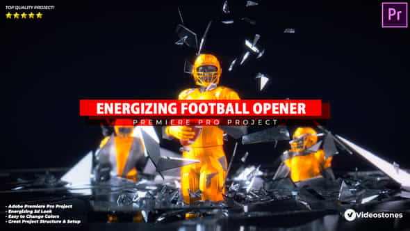 Energizing Football Opener - VideoHive 34483078