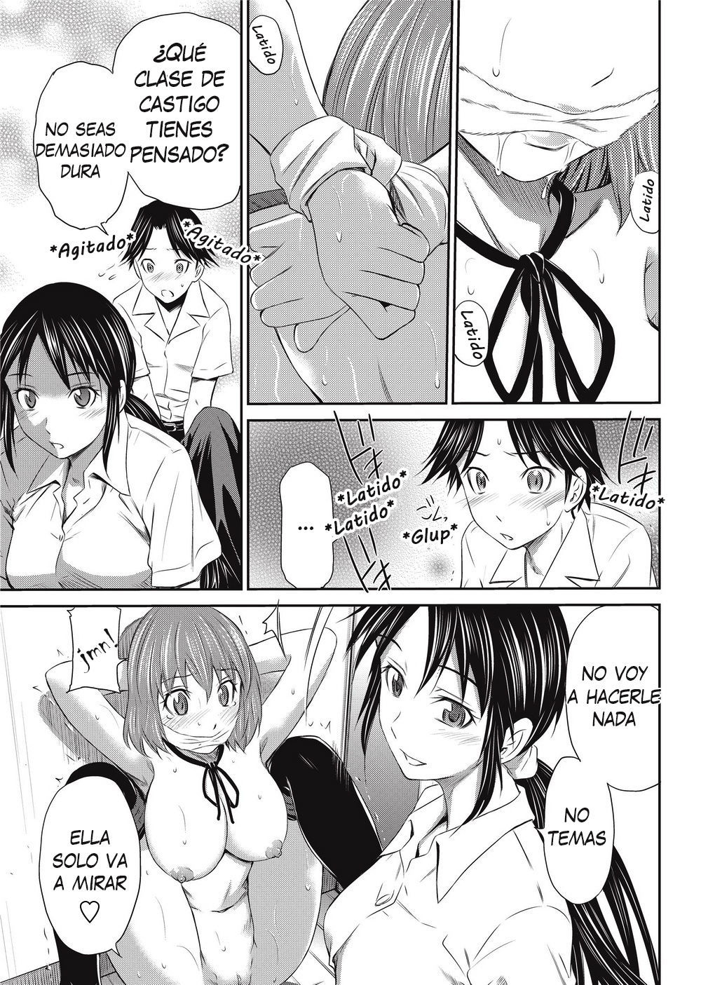 [Sabashi Renya] Momoiro Triangle Ch. 1-3 [Spanish] [arKram] [Decensored]