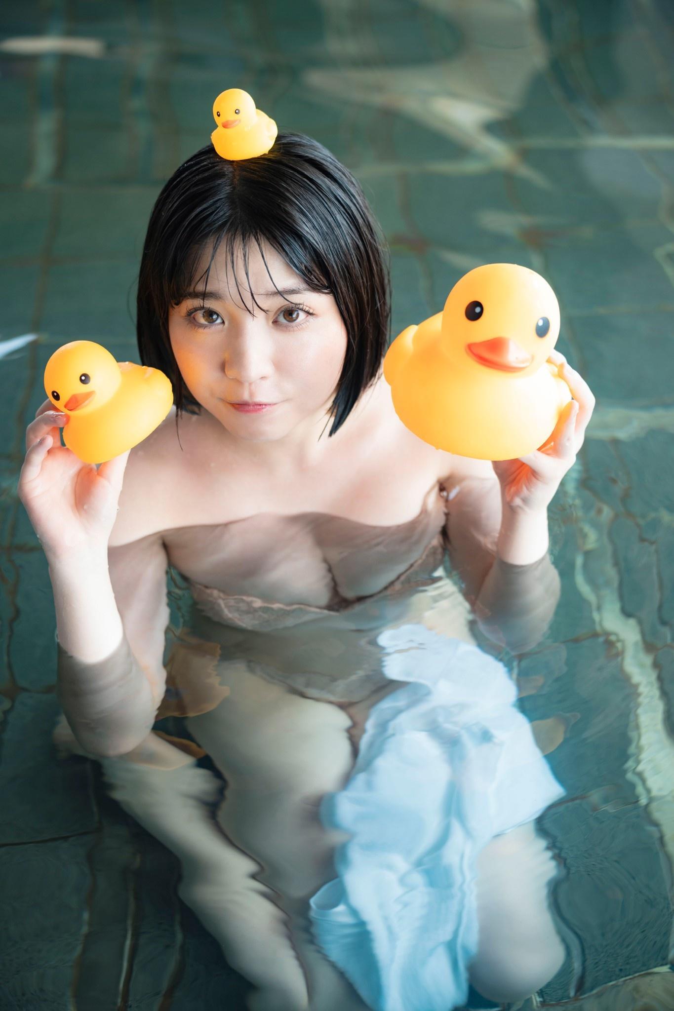 Nagi Nemoto 根本凪, MySPA！ Photobook 8月の旬撮ガール Vol.1-4 Set.03(12)