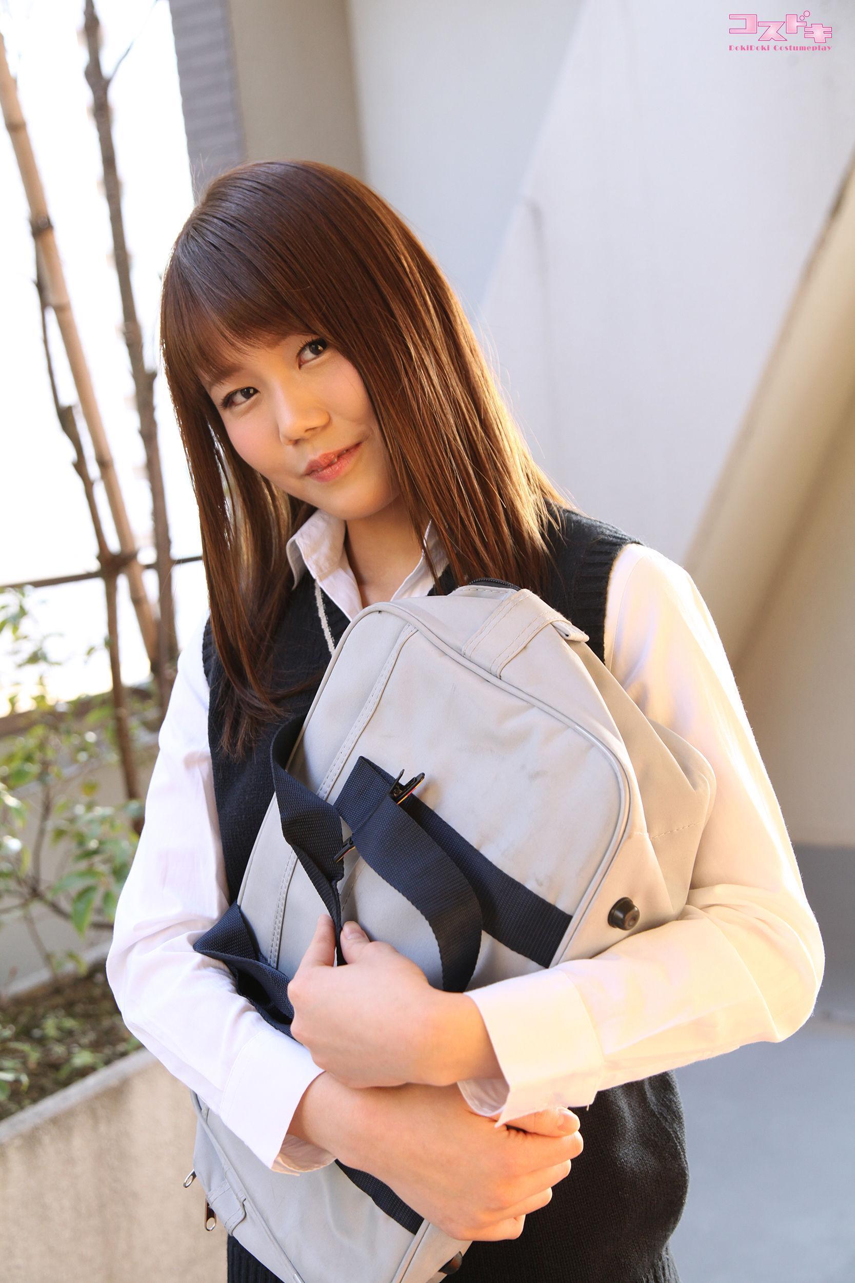 [Cosdoki] Hikari Kobayashi 小林ひかり kobayashihikari_pic_seifuku1 写真集(4)