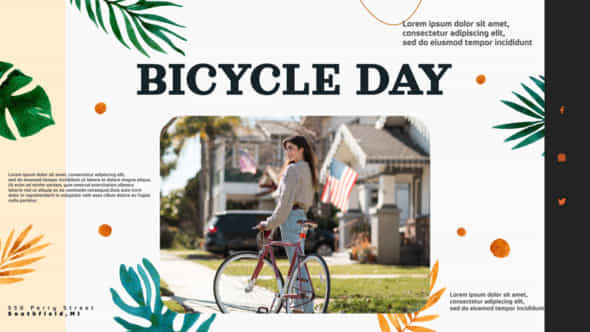 Bicycle Day - VideoHive 50099094