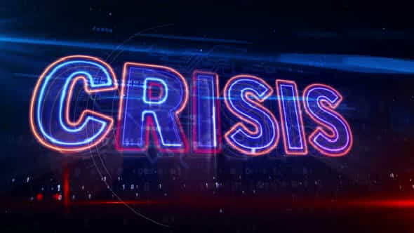 Crisis abstract concept - VideoHive 31061234
