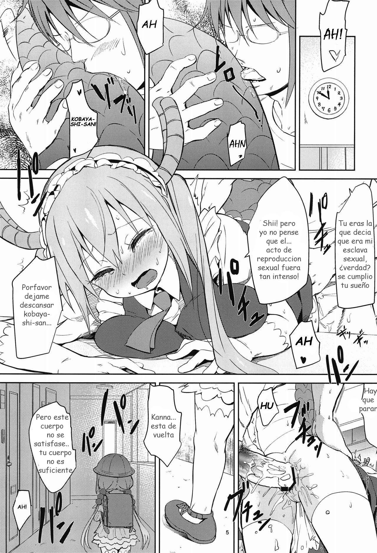 Kobayashi-San-Chinpo No Maid Dragon - El Pene De Kobayashi-San - 3