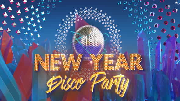 New Year Disco Party - VideoHive 21076244
