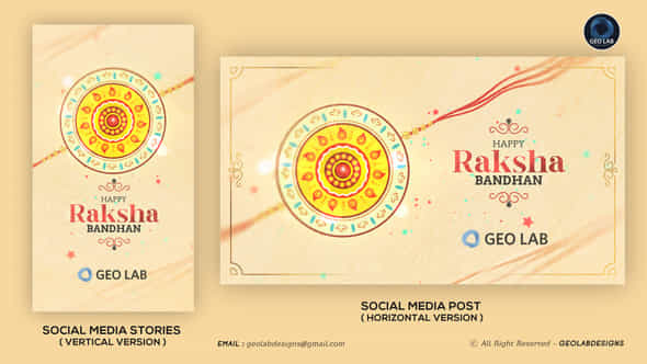 Happy Raksha Bandhan - VideoHive 59158156