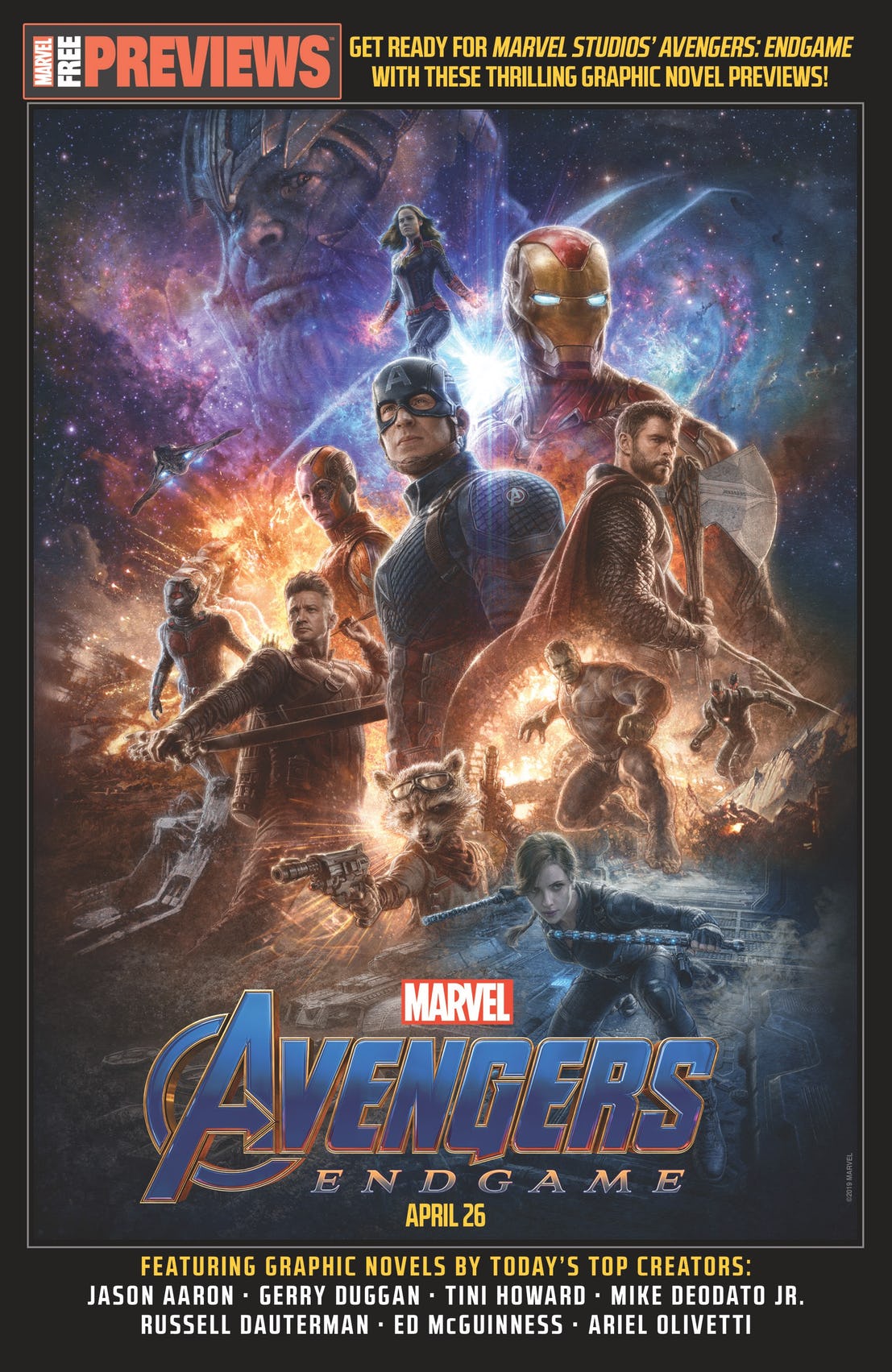 Poster Avengers Endgame - Vingadores Ultimato - Filmes - Uau Posters