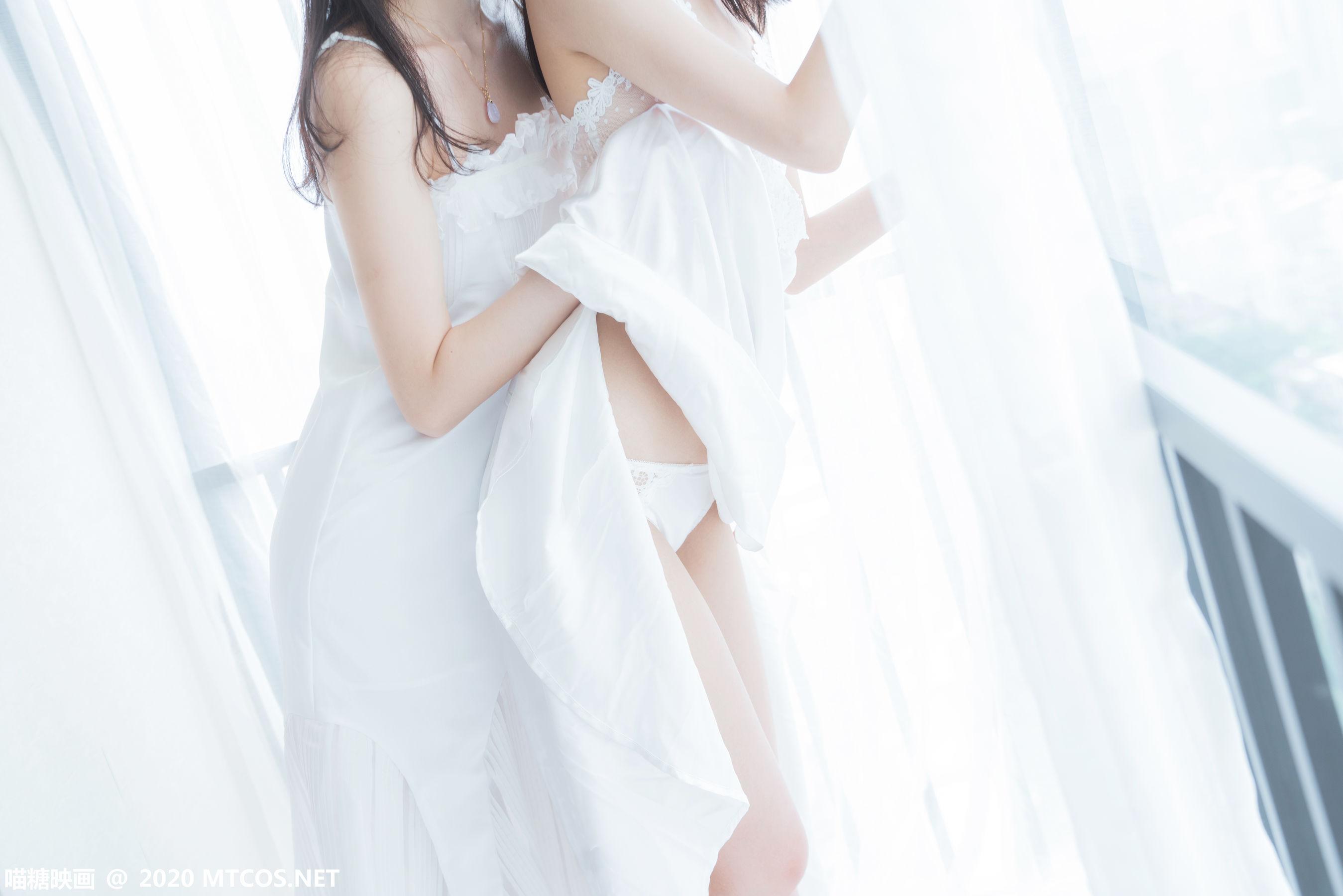 [喵糖映画] VOL.173 《她・白色长裙》 写真集(11)