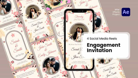 Social Media Reels Engagement Invitation After Effect Templates - VideoHive 52254760