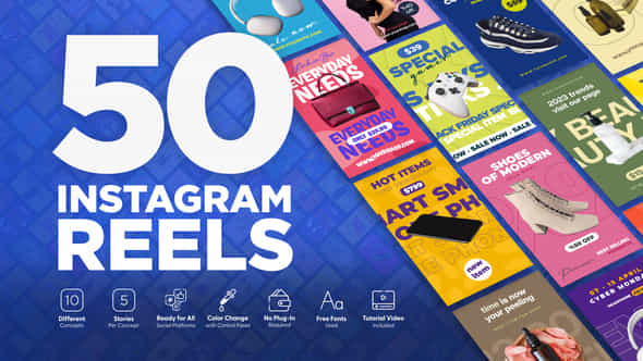 Shopping Instagram Reels - VideoHive 45535970