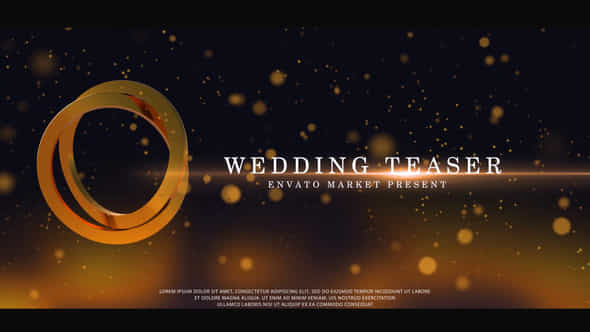 Wedding Teaser - VideoHive 50683888