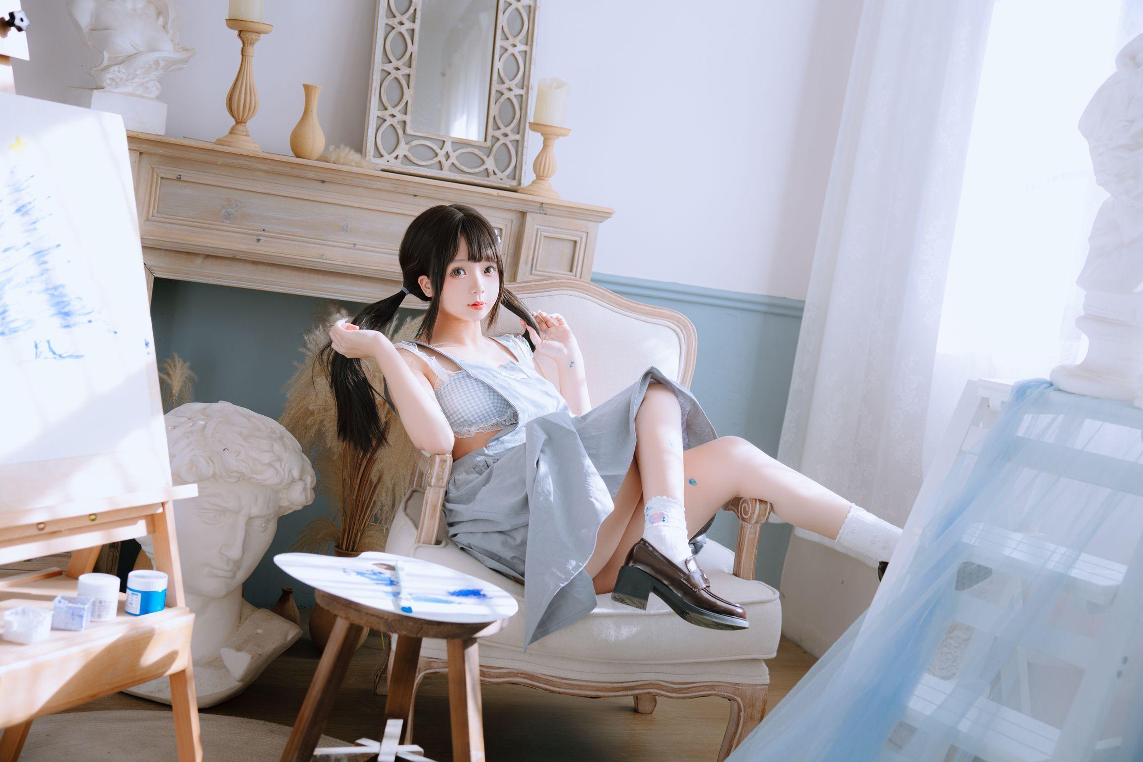 Coser@日奈娇: 美术生 (129 photos )(93)