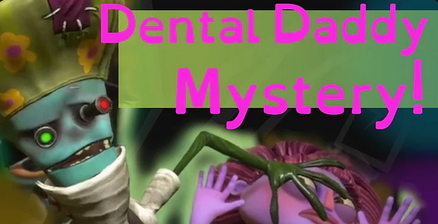 youtube thumbnail of dr loboto with the text dental daddy mystery