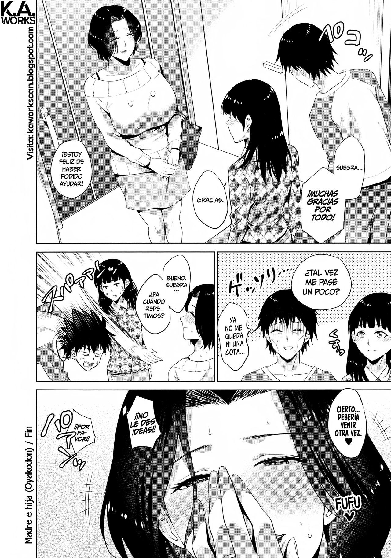 [Natsu no Oyatsu] Haha to Majiwaru Hi  El día que me conecté con mamá [Spanish] [K.A. Works]
