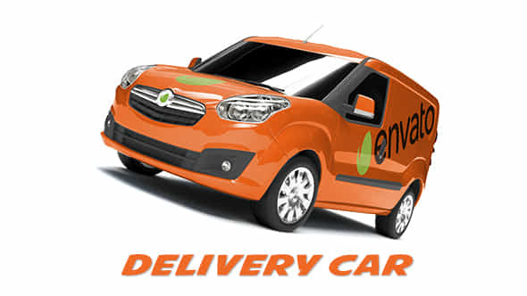 Delivery Car - VideoHive 20143464