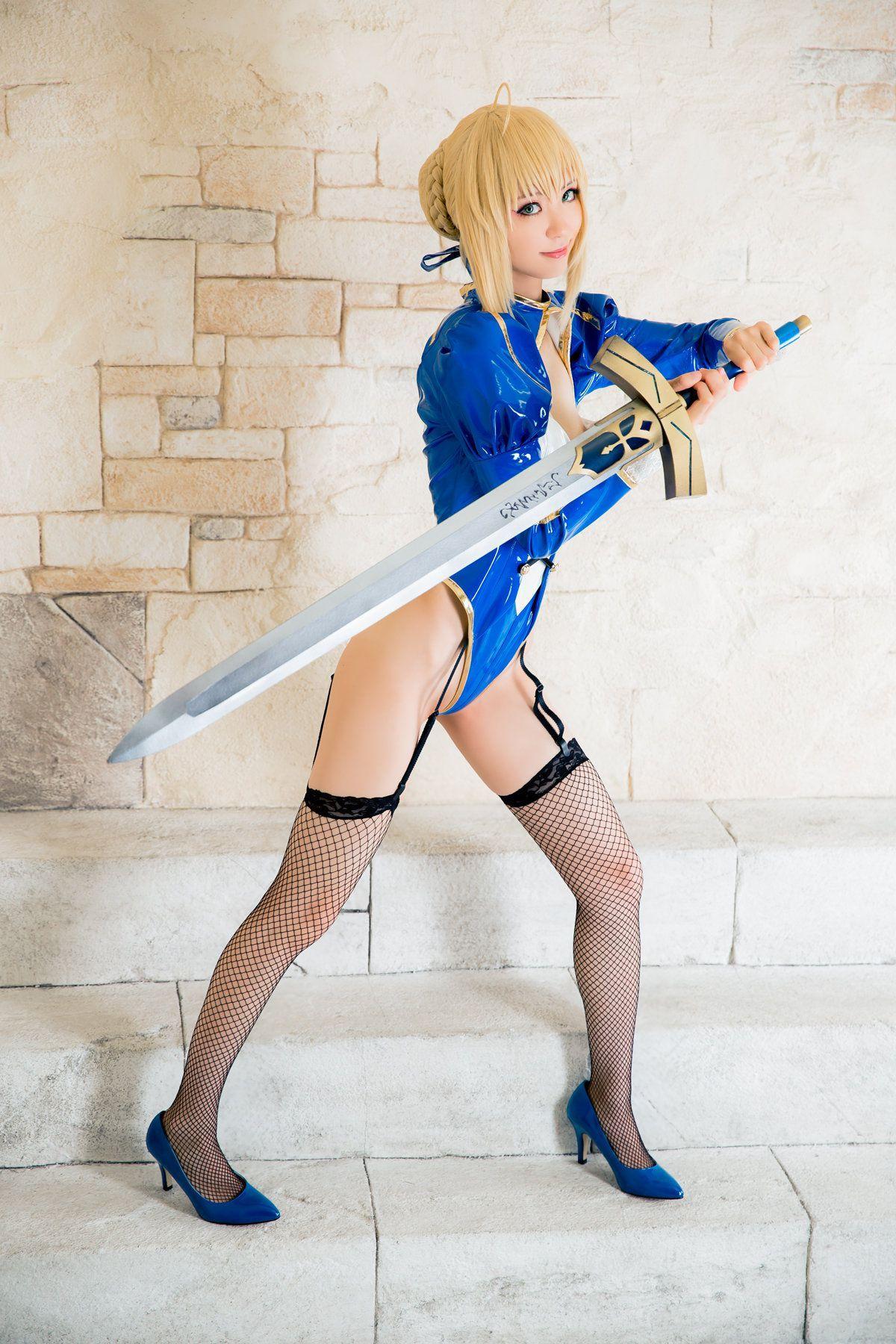 Mike(ミケ) 《Fate stay night》Saber [Mikehouse] 写真集(37)