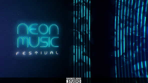 Neon Music Event V2 - VideoHive 17871897