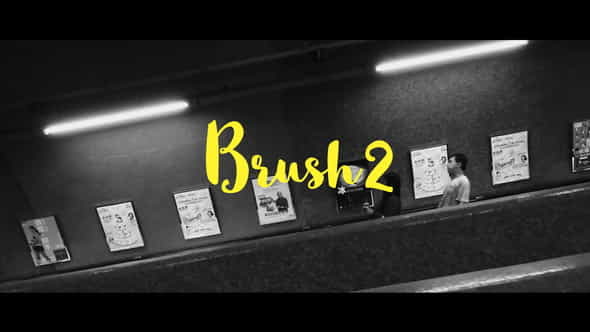 Brush 2- Handwritten Animated Typefaces - VideoHive 22632069