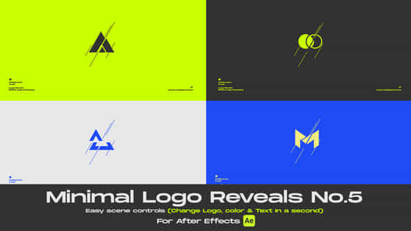 Minimal Logo Reveal - VideoHive 43333442