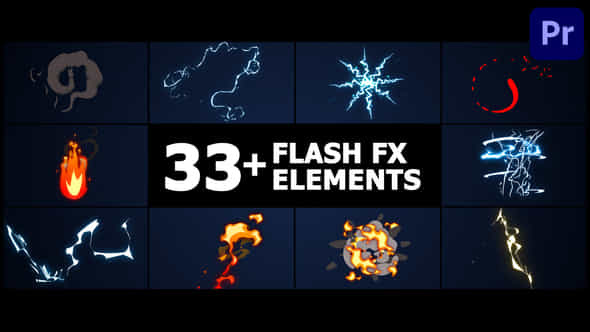 Flash FX Elements - VideoHive 38541622