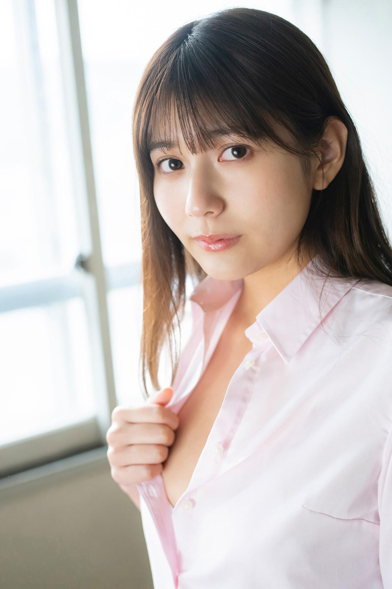 Haruka Arai 新井遥, ヤンマガWeb 新井遥inスクールガール 青山裕企が撮るミスマガ2020 Set.01(9)