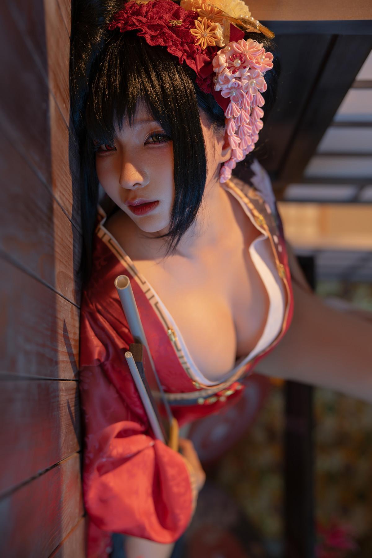 Cosplay 蠢沫沫Chunmomo 狂三和服 Kurumi Set.01(34)