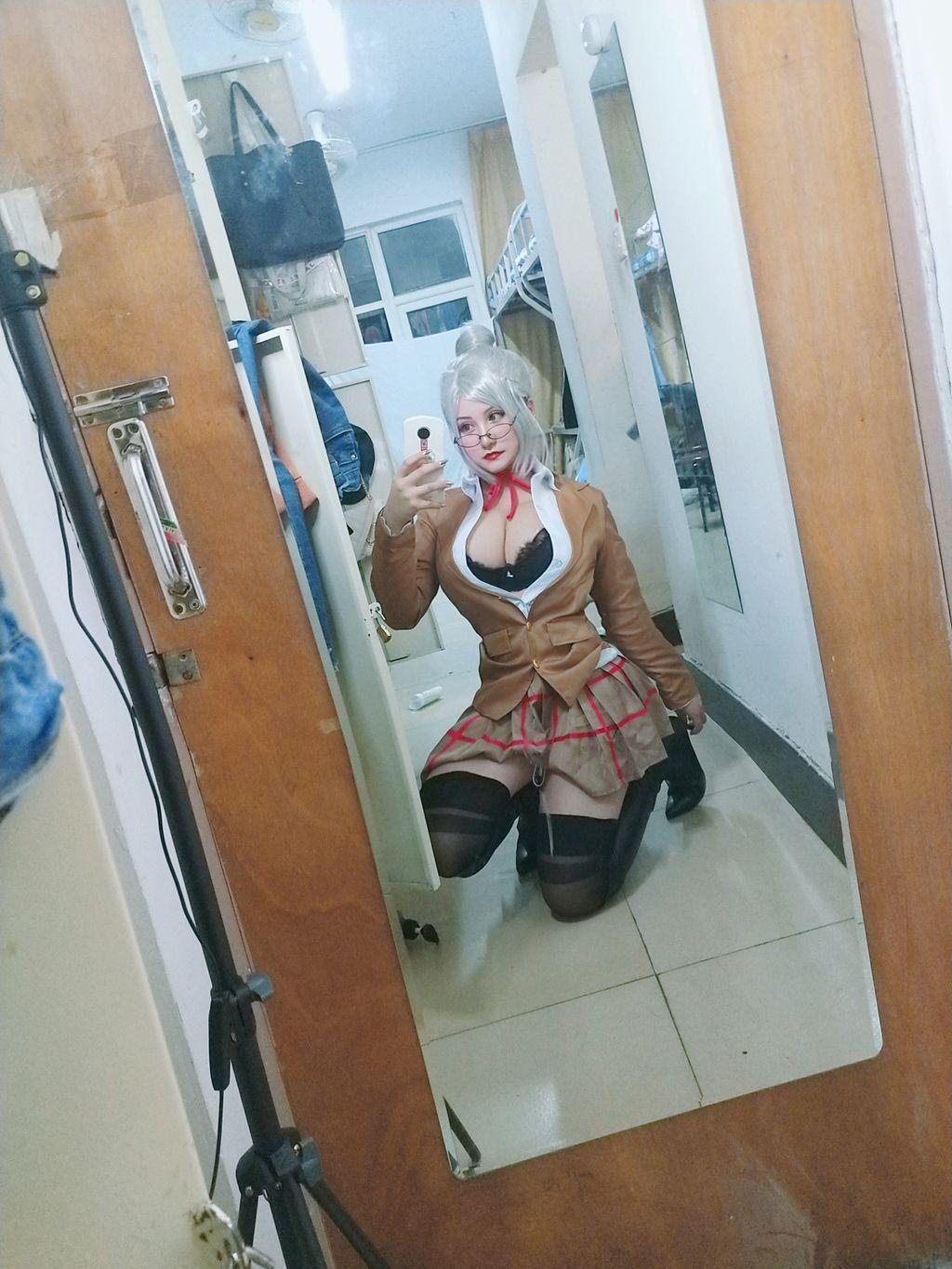 Coser@夏鸽鸽不想起床 Vol.001: 白木芽衣子 (15 photos)