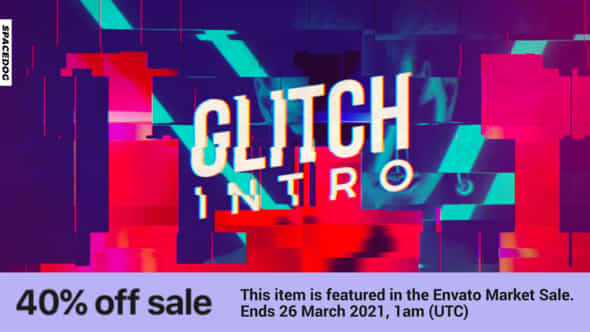 Fast Glitch Intro - VideoHive 29071046