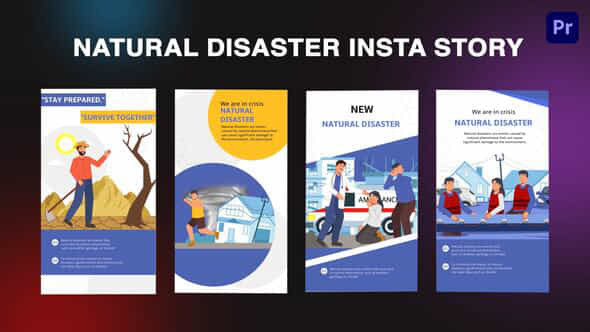 Natural Disaster Instagram - VideoHive 44604544