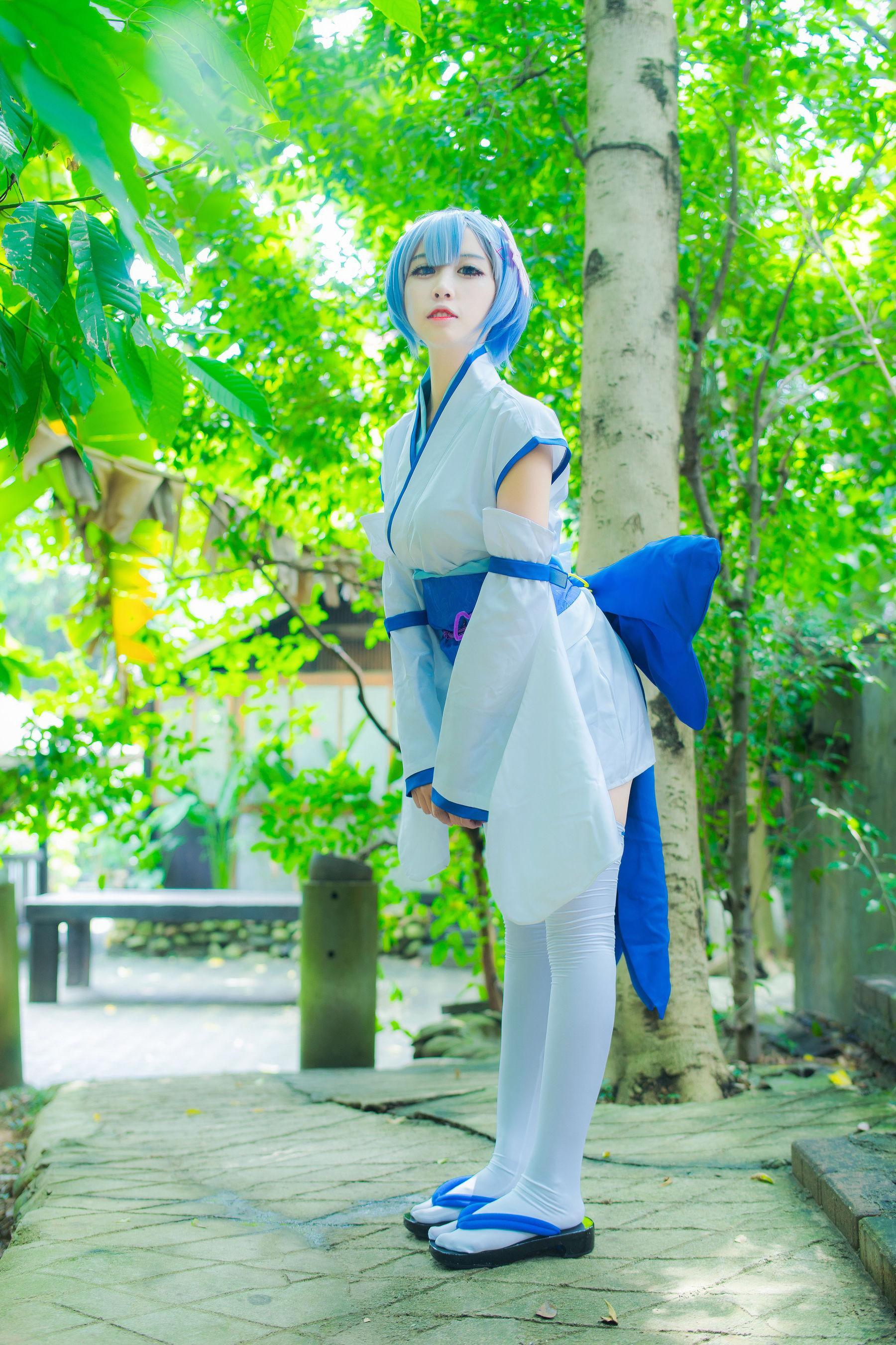 [Cosplay] 二佐Nisa – 蕾姆幼年(5)