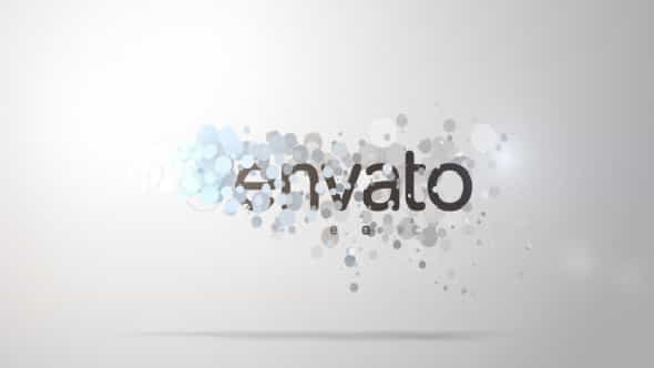Smooth Particle Logo - VideoHive 8962645