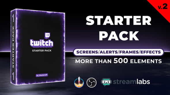 Twitch Starter Pack - VideoHive 29407656