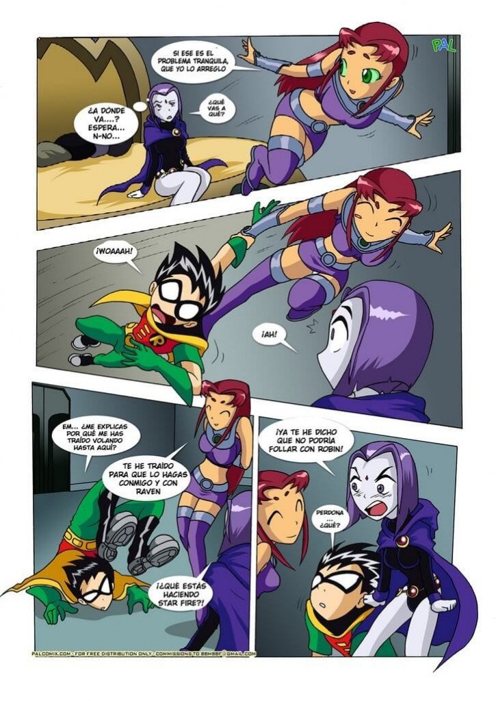 Teen Titans Comic XXX - 5
