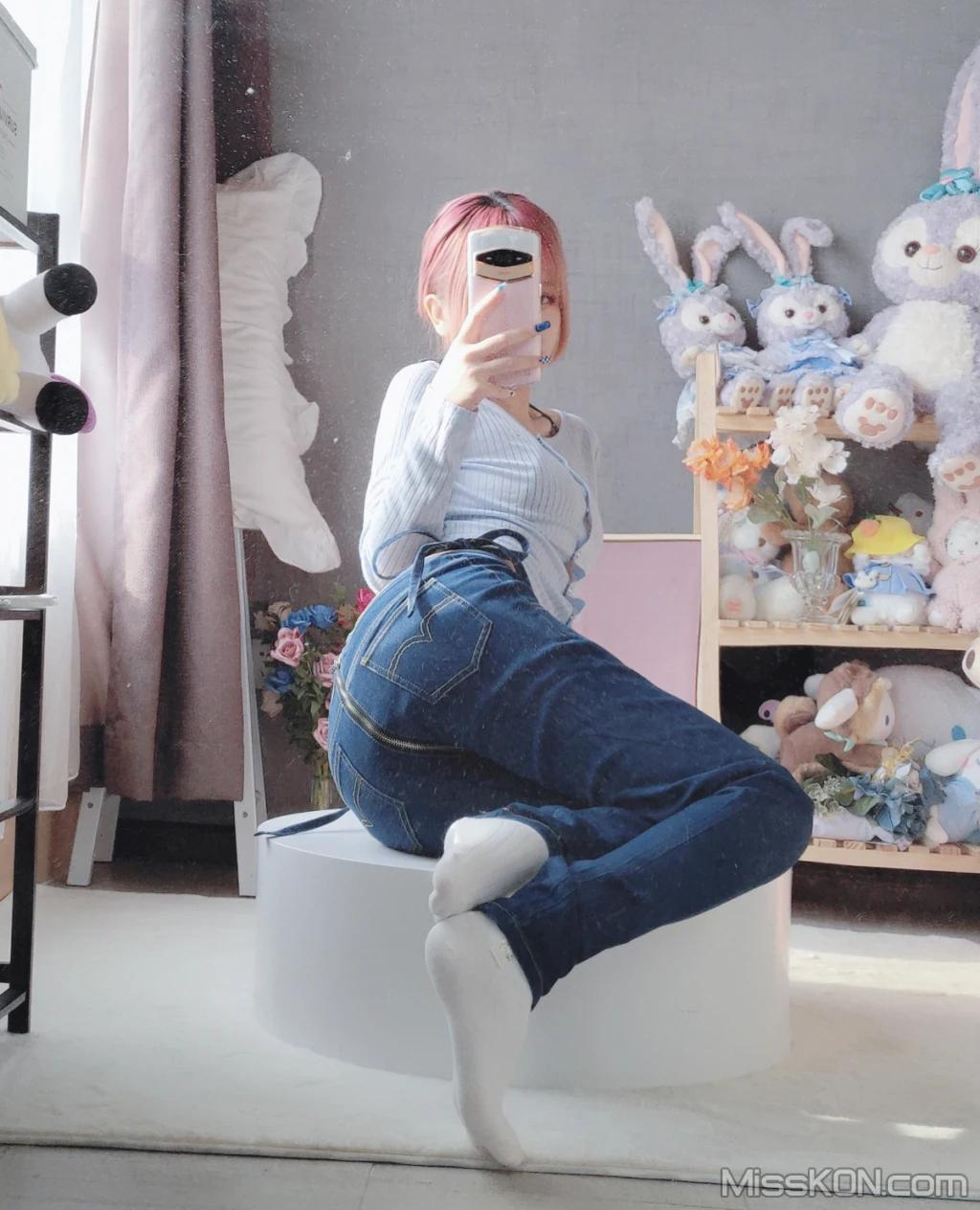 Coser@日奈娇: 牛仔裤 (80 photos)(1)