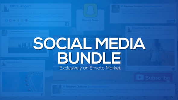 Social Media Bundle - VideoHive 16974172