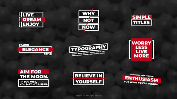 Text Animation 20 After Effects - VideoHive 53732254