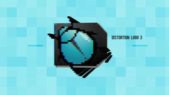 Distortion Logo 3 - VideoHive 6769944