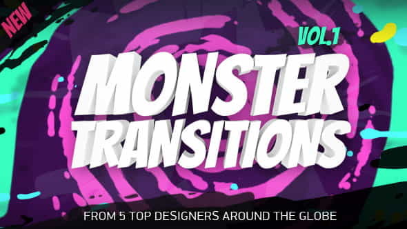 125+ Monster Transitions | Corporate - VideoHive 19696211