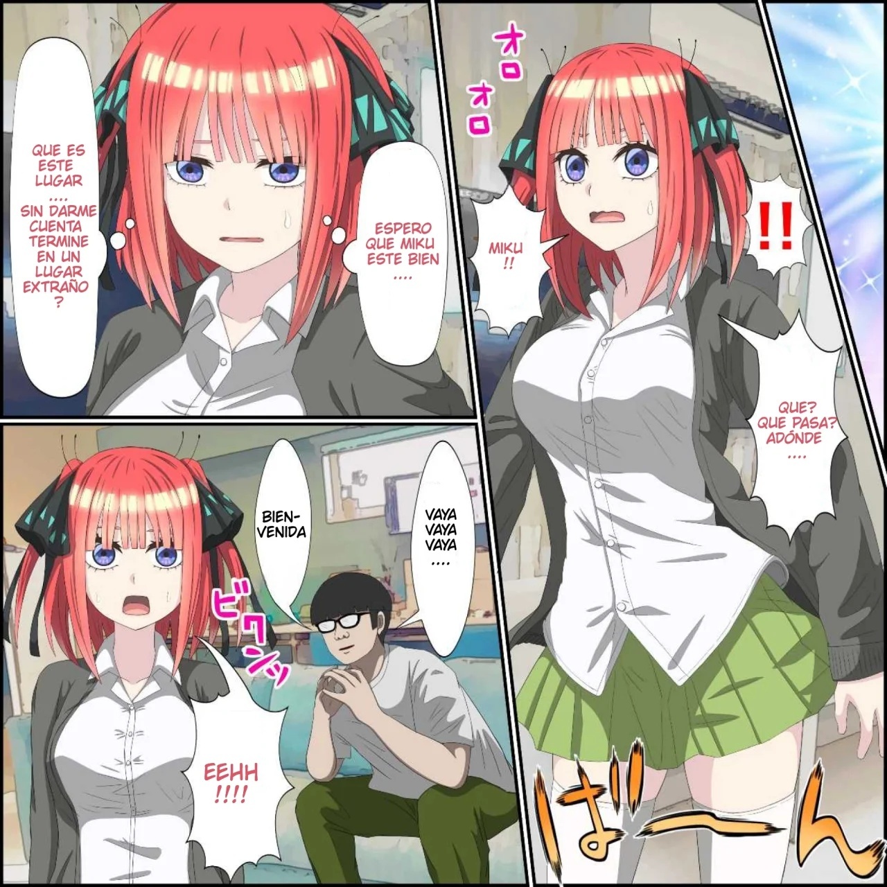 An app that lets you have sex with anime characters Gotoubun no hanayome Nino Nakano 1 - 2