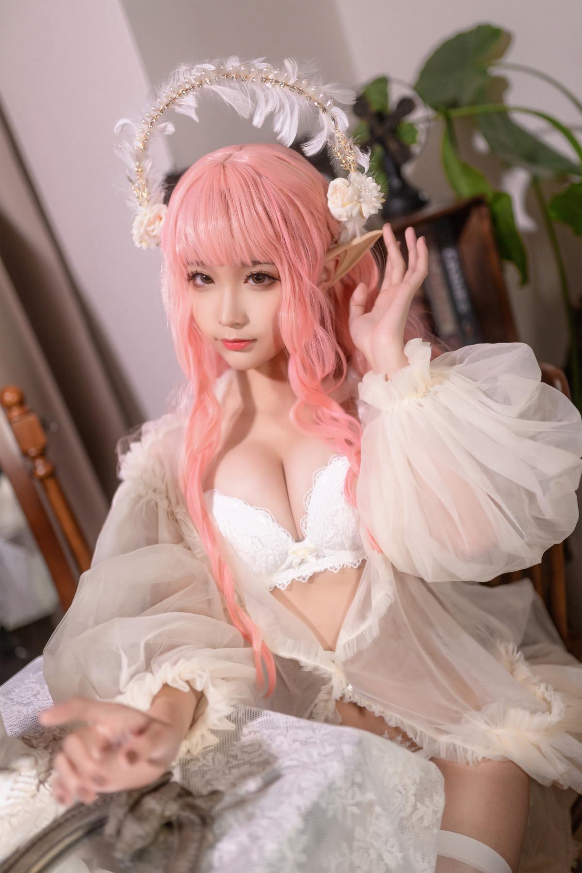 Cosplay 蠢沫沫Chunmomo 《尖耳国度》粉精灵(21)