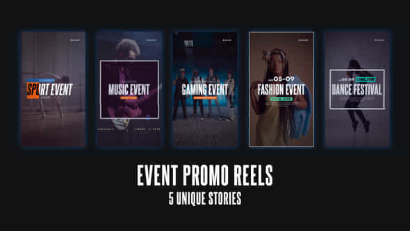 Event Promo Stories - VideoHive 54645179