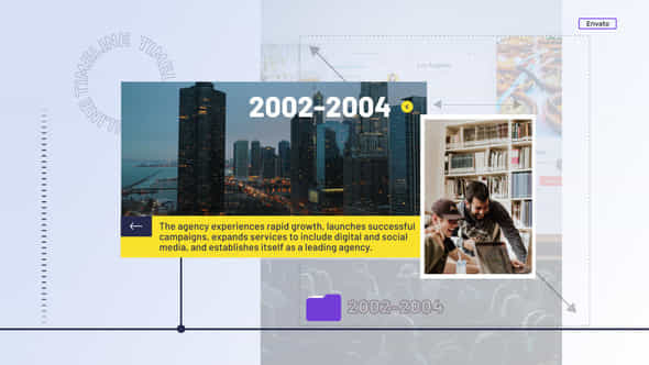 Company Timeline - VideoHive 43419575