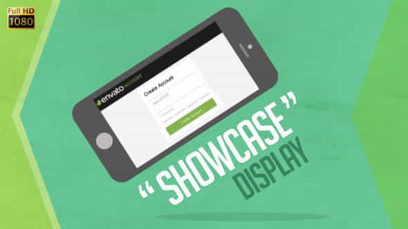 Showcase Device Display - VideoHive 5861128